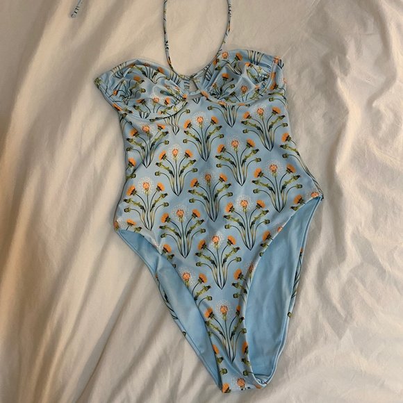 AGUA BY AGUA BENDITA Sándalo floral swimsuit - Picture 7 of 7